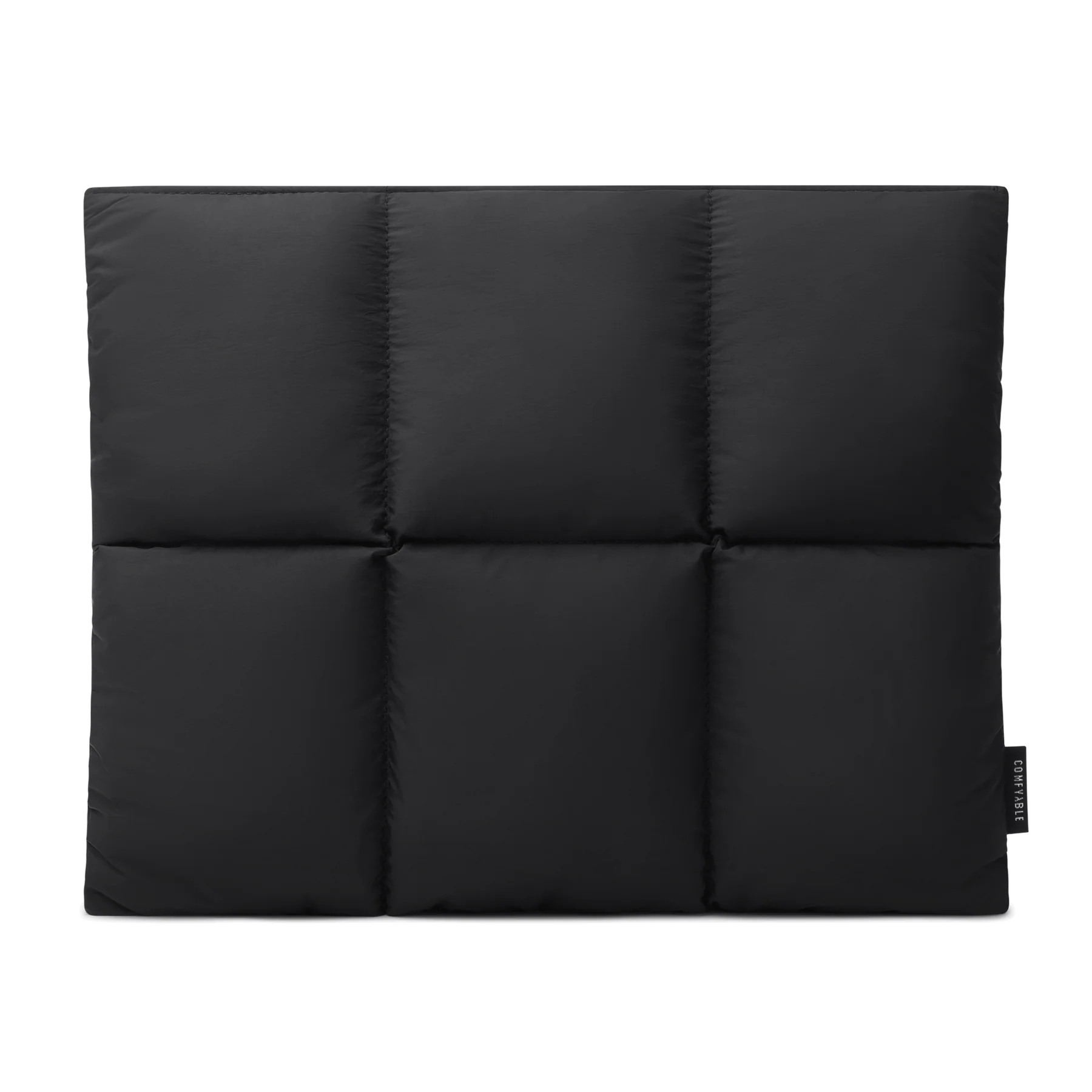 Pochette d'ordinateur à fermeture magnétique Noire