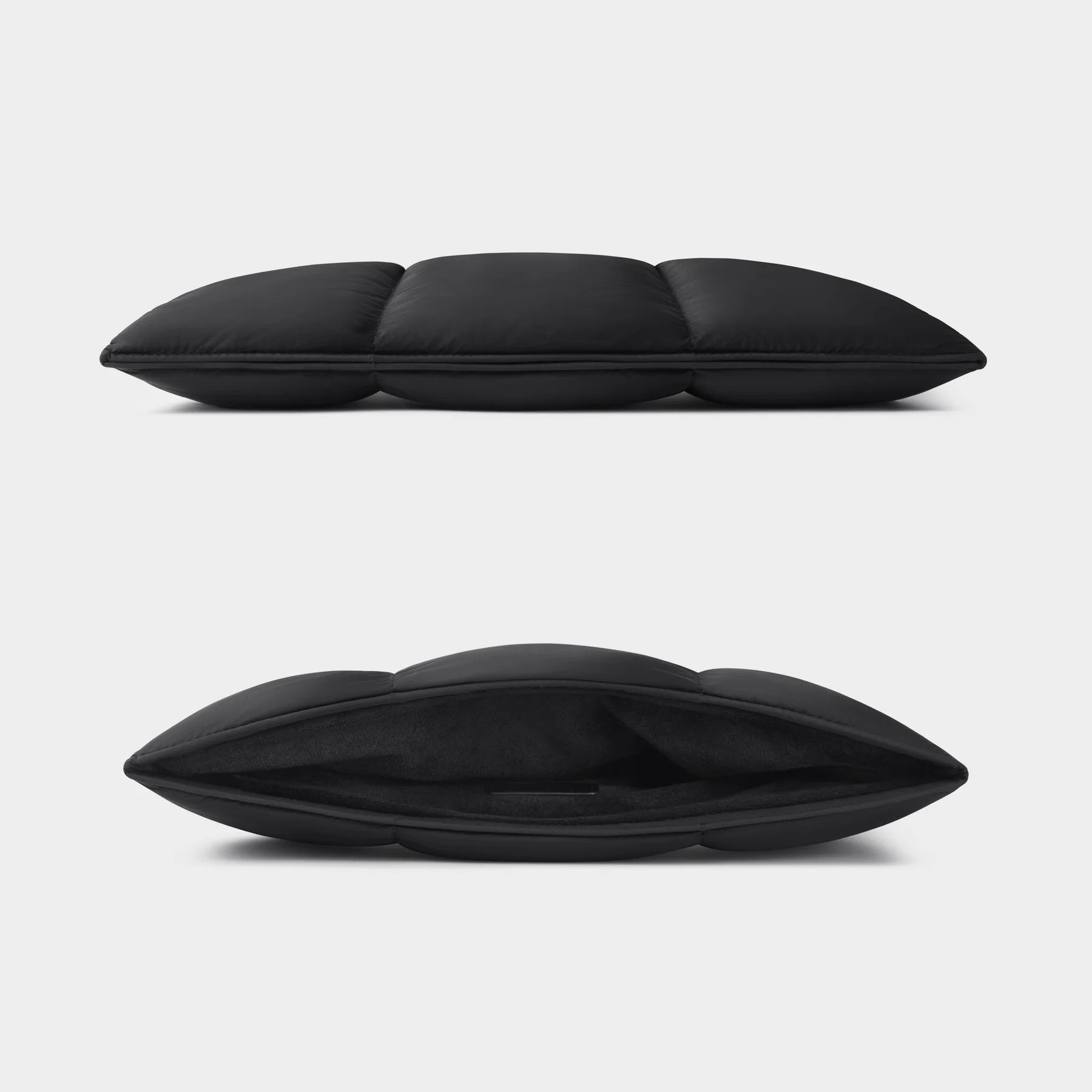 Pochette d'ordinateur à fermeture magnétique Noire